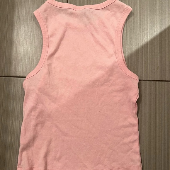 Pink Cropped Tank - Picture 2 of 2